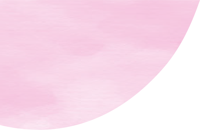 ピンク色の円弧